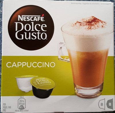 Nescafe Dolce Gusto Cappuccino 8+8ST 186,4g