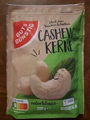 GUT&GÜNSTIG Cashewkerne 200g