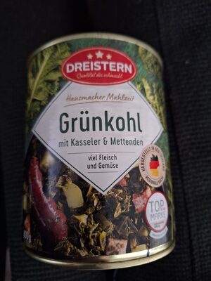 Dreistern Grünkohl mit Kasseler und Kartoffeln 800g