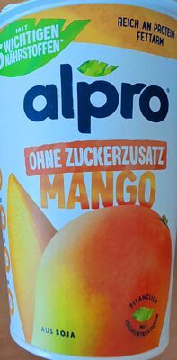 Alpro Soja mehr Frucht ohne Zuckerzusatz Mango 400g