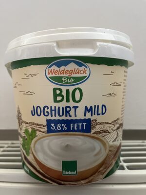 Bio Milchwerke Schwaben Joghurt mild 3,8% 1000g