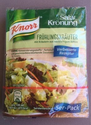 Knorr Salatkrönung Frühlingskräuter für 450ml 40g