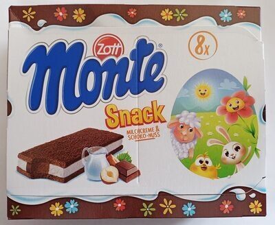 Zott Monte Snack Schoko 8x29g
