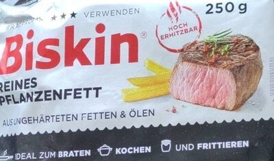 Biskin Reines Pflanzenfett 250g