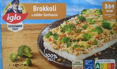MSC Iglo Schlemmer-Filet Brokkoli in milder Senfsauce 380g