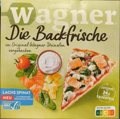 ASC Wagner Die Backfrische Lachs Spinat 350g
