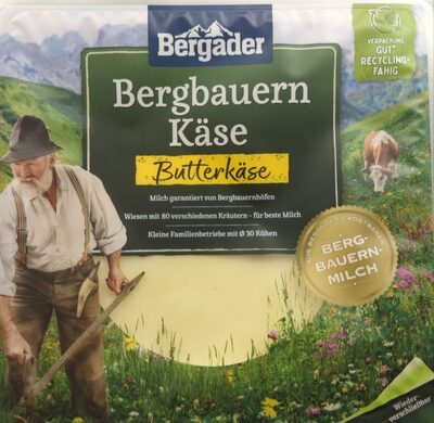 Bergader Bergbauern Butterkäse Scheiben 50% Rahmstufe 150g