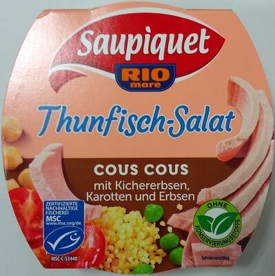 MSC Saupiquet Thunfisch-Salat Cous Cous 160g