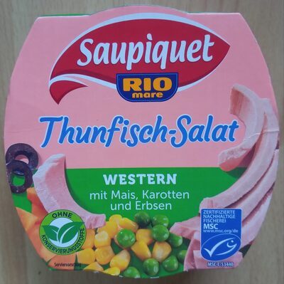 MSC Saupiquet Thunfisch-Salat Western 160g
