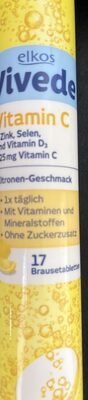 EDEKA elkos VIVEDE Vitamin C Brausetabletten 17ST
