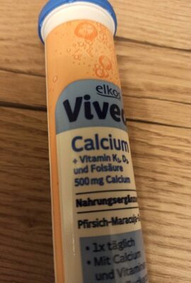 EDEKA elkos VIVEDE Calcium Brausetabletten 17ST 102g
