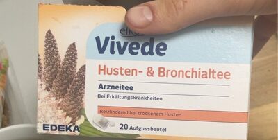 EDEKA elkos VIVEDE Husten-und Bronchialtee 20ST 40g