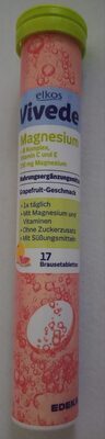 EDEKA elkos VIVEDE Magnesium Brausetabletten 17ST 102g