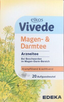 EDEKA elkos VIVEDE Magen- und Darmtee 20ST 40g