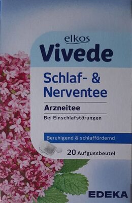 EDEKA elkos VIVEDE  Schlaf-und Nerventee 20ST 35g