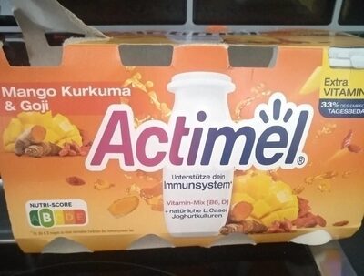 Actimel Mango-Kurkuma-Goji 8x100g