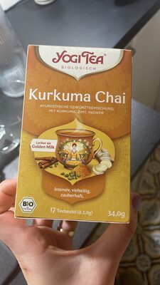Bio Yogi Tea Kurkuma Chai 17ST 34g