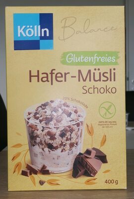 Kölln zartes Hafer-Müsli Schoko glutenfrei 400g