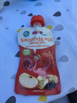 Bio Hipp Smoothie Flora Flamingo Erdbeere in Apfel-Banane 120ml