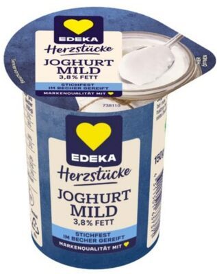 EDEKA Herzstücke Joghurt mild 3,8% 150g VLOG