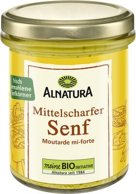 Bio Alnatura Delikatess-Senf mittelscharf 185ml