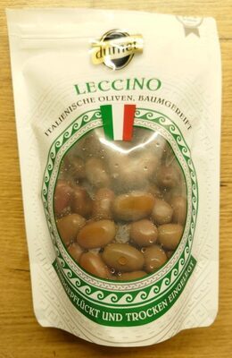Dumet Leccino schwarze Oliven ohne Stein 150g