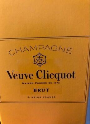 Veuve Clicquot Champagne Brut Yellow Box GP 0,75l