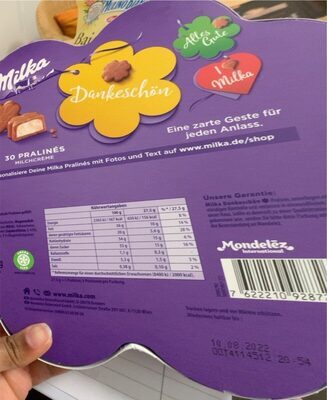 Milka Kleines Dankeschön 165g
