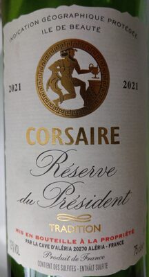 Corsaire Reserve du President rot trocken 0,75l