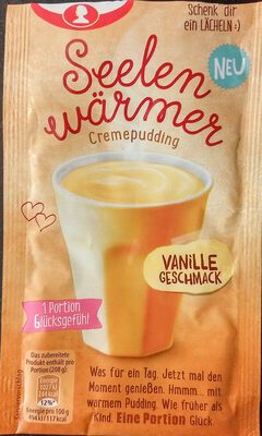 Dr.Oetker Seelenwärmer Tassenpudding Vanille-Geschmack für 150ml 58g