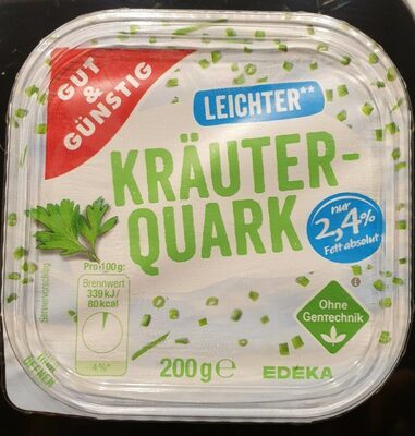 GUT&GÜNSTIG Kräuterquark leicht 10% Fett i.Tr.200g VLOG