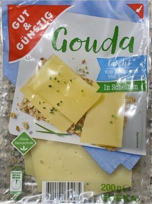 GUT&GÜNSTIG Gouda leicht 30% Scheiben 200g VLOG