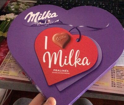 I love Milka Haselnusscreme 165g