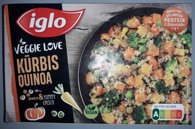 Iglo Veggie Love mit Kürbis Quinoa 400g