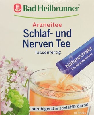 Bad Heilbrunner Schlaf- und Nerventee im Stick 10ST 10g