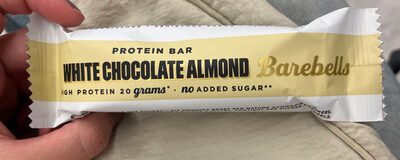 Barebells Protein Bar White Chocolate Almond 55g