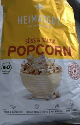 Bio Heimatgut Popcorn Süß&Salzig 90g