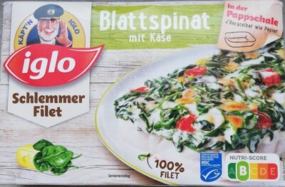 MSC Iglo Schlemmer-Filet Blattspinat 380g