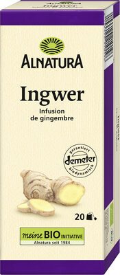Demeter Alnatura Ingwer Tee 20ST 28g
