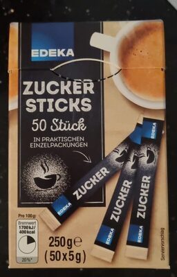 EDEKA Herzstücke Zuckersticks 50x5g