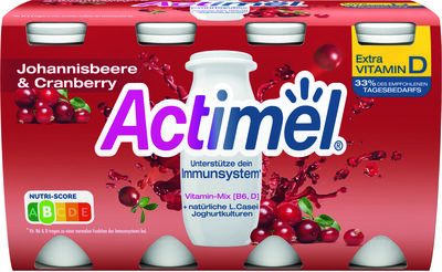 Actimel Johannisbeere&Cranberry cool 8x100g