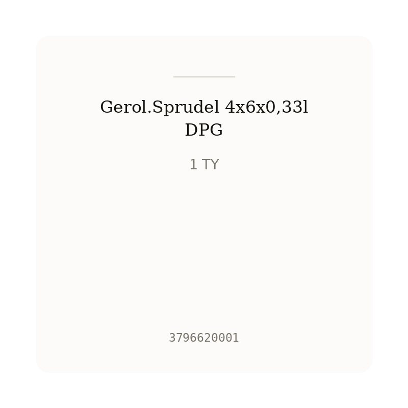Gerol.Sprudel 4x6x0,33l DPG