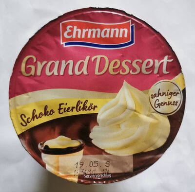 Ehrmann Grand Dessert Schoko Eierlikör 190g
