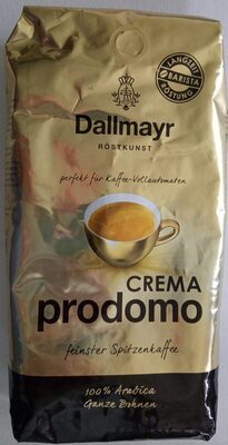 Dallmayr Prodomo Caffee Crema ganze Bohnen 1kg