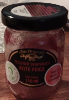 Wolfram Berge Tessiner Rote Feigen-Senfsauce 110ml