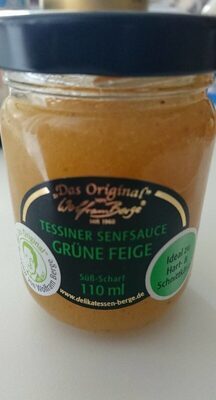Wolfram Berge Tessiner Grüne Feigen-Senfsauce 110ml