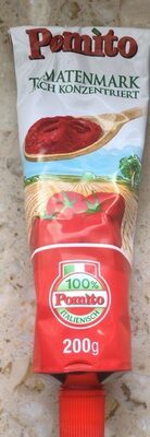 Pomito 2-fach konzentriertes Tomatenmark 200g