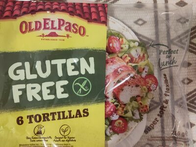 Old El Paso Tortillias glutenfrei 216g