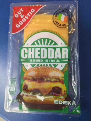 GUT&GÜNSTIG Cheddar rot 50% Fett i.Tr.175g