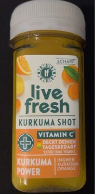 LiveFresh Kurkuma Power 60ml